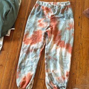Entro Colorful Tie-Dye Sweatpants